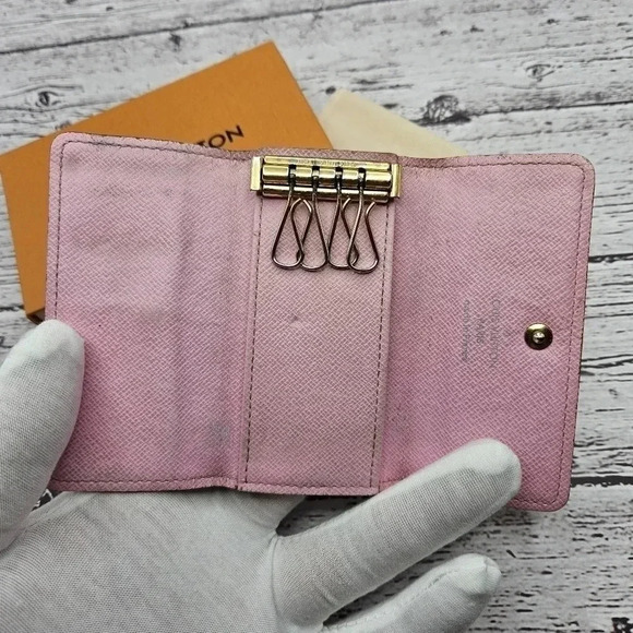 Louis Vuitton Monogram Multicolor Multicles 4 Ring Key Case - Picture 7 of 8